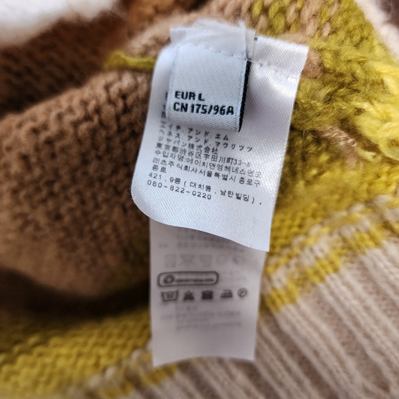 Striped Mohair Knit Pullover Sweater - Picture 5 of 10